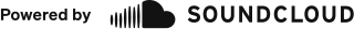 Powered by SoundCloud — black, large