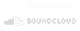 Powered by SoundCloud — white, large