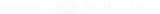 Powered by SoundCloud — white, compact